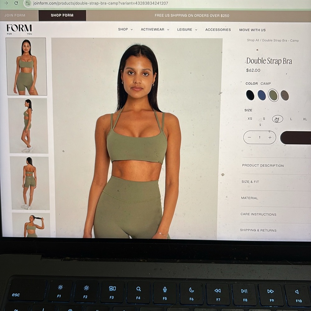FORM sports bra